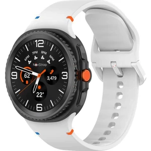 Novstrap Samsung Galaxy Watch 8 40MM 44MM Classic 46MM ile Uyumlu Kordon Lansman Silikon Kayış