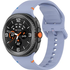 Novstrap Samsung Galaxy Watch 8 40MM 44MM Classic 46MM ile Uyumlu Kordon Lansman Silikon Kayış