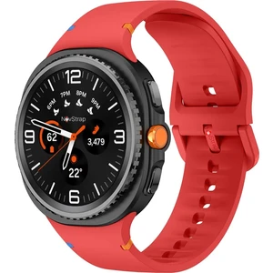 Novstrap Samsung Galaxy Watch 8 40MM 44MM Classic 46MM ile Uyumlu Kordon Lansman Silikon Kayış
