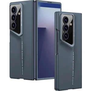 Samsung Galaxy Z Fold 7 Kılıf Kamera Korumalı Arkası Dalgalı Lens Çevresi Parlak Sert Procase