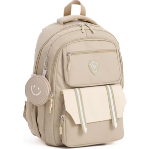 Fonksiyonel Bej Kız Çocuk Okul Çantası & Erkek Çocuk Sırt Çantası - Ilkokul, Ortaokul, Lise Uyumlu