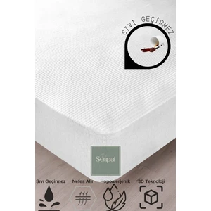 3d-fitted %100 Sıvı Su Geçirmez Tek-çift Kişilik Sessiz Full Kenar Alez Yatak Koruyucu Çocuk Alezi 120x200 cm