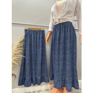 Fırfırlı Gofre Kumaş Etek