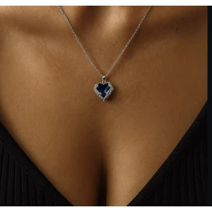 Edanın Takı Dünyası Okyanusun Kalbi Çelik Kolye