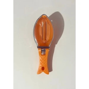 Hfzfishing Balık Pulu Temizleme Aparatı-Turuncu