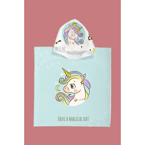 Moon Unicorn Çocuk Panço Plaj Havlusu