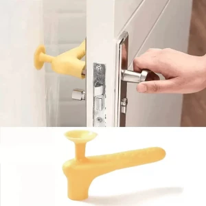 Mucit Home   Silikon Pencere Kapı Kolu Koruyucu Duvar Çarpışma Önleyici Aparat 1 Adet