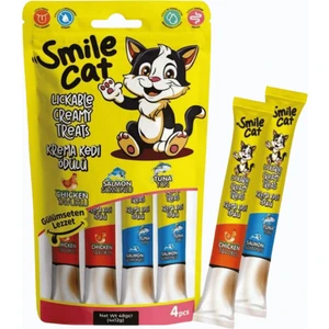 Kedi Mix Krema Ödülü 4'lü ( Ton-Somon-Tavuk )