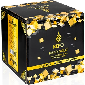 Gold 26 mm 1 Kg Hindistan Cevizi Nargile Kömürü