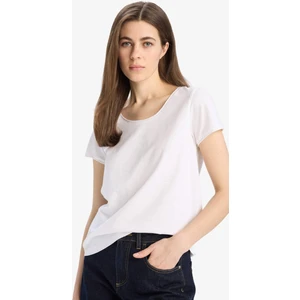 Regular Fit Bisiklet Yaka Basic Düz Kısa Kollu Tişört C2059AX25SM