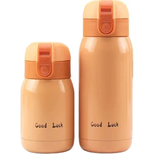 "mini Termos Bardak 200ML/360ML Cep Bardak Paslanmaz Çelik Termal Kahve Kupası Vakumlu Matara Yalıtımlı Sıcak Su Torbası Çocuk Hediyesi " (Yurt Dışından)