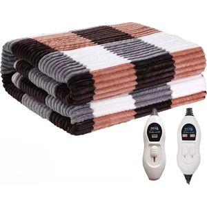 Elektrikli Battaniye Tek Çift Elektrik Yatak Çift Kontrol Güvenliği Ev Isıtma Battanii (Yurt Dışından)