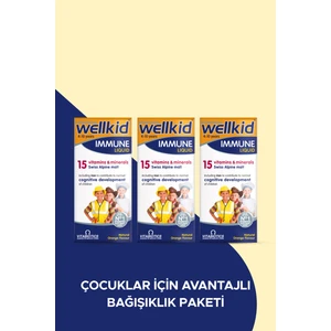 Wellkid Immune Liquid 150ML 3 Adet