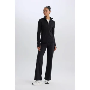 DeFactoFit Geniş Bol Paça Skuba Dalgıç Kumaş Basic Düz Pantolon A0566AX25SP