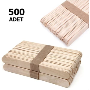 500 Adet Ahşap Büyük Dil Çubuğu
