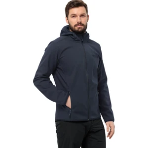 Jack Wolfskin Bornberg Hoody Erkek Mavi Softshell