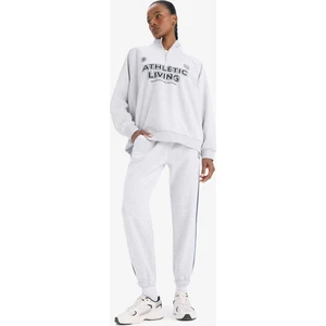 DeFactoFit Standart Fit Baskılı Jogger Paça Standart Boy Sporcu Eşofman Altı D8100AX25SP