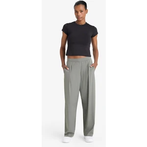 DeFactoFit Straight Fit Geniş Paça Standart Boy İnce Sporcu Pantolon E2542AX25SM