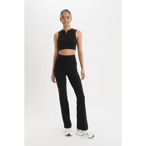 DeFactoFit Flare Fit İspanyol Paça Beli Saran Pamuklu Sporcu Eşofman Altı C5275AX25SP