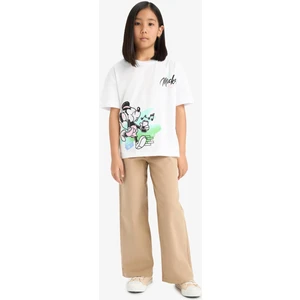 Kız Çocuk Wide Leg Geniş Paça Pamuklu Pantolon E6188A825AU