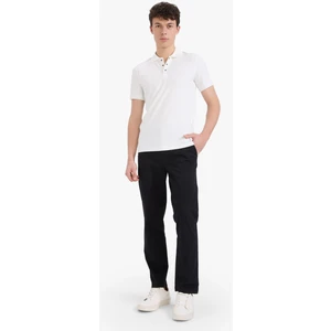 Regular Fit Normal Kesim Cepli Düz Paça Chino Pantolon D7349AX25AU