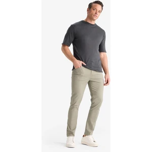 Slim Fit Dar Kesim Dar Paça Cepli Pantolon B2089AX25AU
