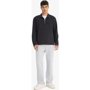 Regular Fit Beli Bağcıklı Düz Paça Cepli Eşofman Altı E7829AX25AU