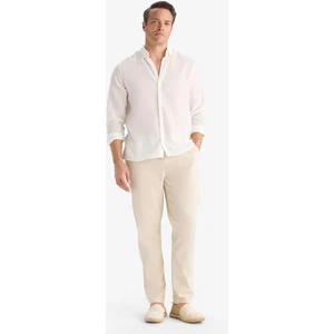 %100 Pamuk Jogger Fit Beli Bağcıklı Lastikli Dar Paça Cepli Pantolon