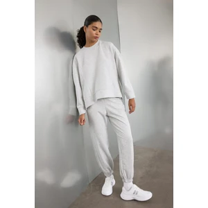 DeFactoFit Oversize Geniş Kalıp İnce Sporcu Eşofman Altı Çift Cepli Jogger Paça Standart Boy Skuba Dalgıç Kumaş Z6694AZ24AU