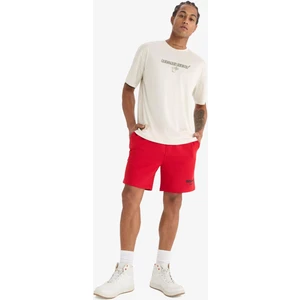 DeFactoFit NBA Miami Heat Standart Fit Kısa Paça Şort E2344AX25SP