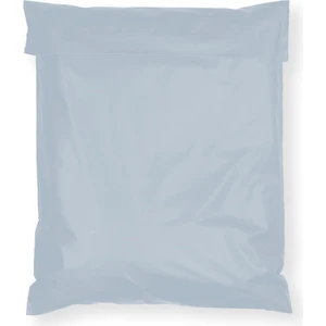 Baskısız Cepsiz Gri Kargo Poşeti 25X30+5 cm - 100 Adet