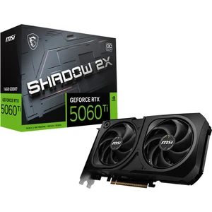 Msı VGA Geforce Rtx 5060 Tı 16G Shadow 2x Oc Plus RTX5060TI 16GB Gddr7 128B DX12 Pcıe 5.0 X16 (3xdp 1xhdmı)