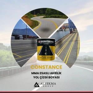 Constance | Mma Esaslı Akrilik Yol Çizgi Boyası - Gri - 25 Kg