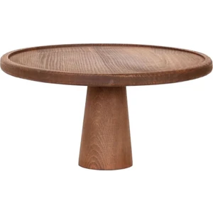 Rabo Craft Doğal Ahşap Pasta Kek Standı , Ahşap Ayaklı Kek Standı,sunumluk, Peynir Tabağı 28 cm