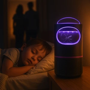 VICOA VIM-02 Sinek Kovucu | Akıllı Fan ve Uv Teknolojisi | Kimyasal İçermez | Yeni Nesil | İç Ortam