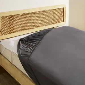 Karaca Home Penye Çift Kişilik %100 Pamuk Lastikli Çarşaf Antrasit