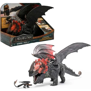 Ejderhanı Nasıl Eğitirsin Red Death Çiğneme Saldırısı Ejderha Figürü 28 cm