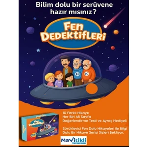 Fen Dedektifleri  (10 Kitap + Değerlendirme Testi)