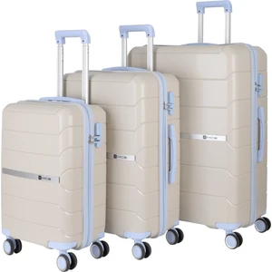 Mçs Üçlü Polipropilen Valiz Seti V366