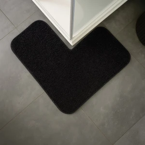 Shaggy Köşe Duş Banyo Paspası