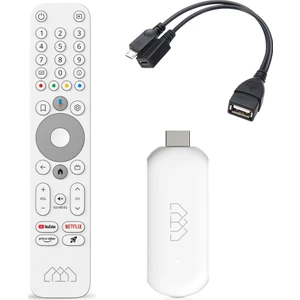 4K Tv Stick Premium (Numerik Kumanda + Y Otg Kablo)