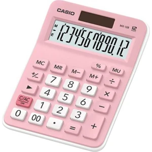 MX-12B-PK Pembe 12 Hane Masa Üstü Hesap Makinesi