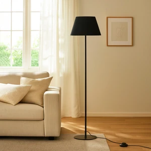 Mono Metal Lambader Siyah-Kumaş 152 cm