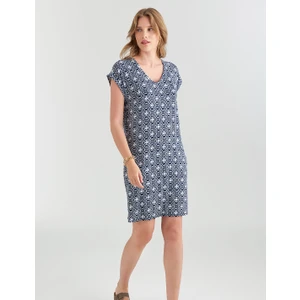 Marks & Spencer Kısa Kollu Midi Örme Plaj Elbisesi