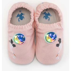 Işıklı Bebek Patik Tak & Çıkart #tags Toz Pembe