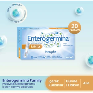 Aile 20 Flakon 4 Milyar Bacillus Clausii Sporu İçeren Probiyotik