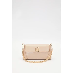 Vizon Rugan Logo Detay Omuz Çantası