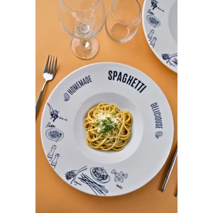 Porselen Alfedo Miro Makarna Tabağı Seti 29CM 460CC 2 Li