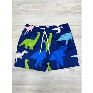 Erkek Çocuk Su Tutmaz Paraşüt Kumaş Karakter Baskılı Bel Bağcıklı Şort Mayo File Ağ