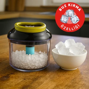 Maxi Kit 900 ml Buz Kırıcı & 3 Bıçaklı Manuel Rondo